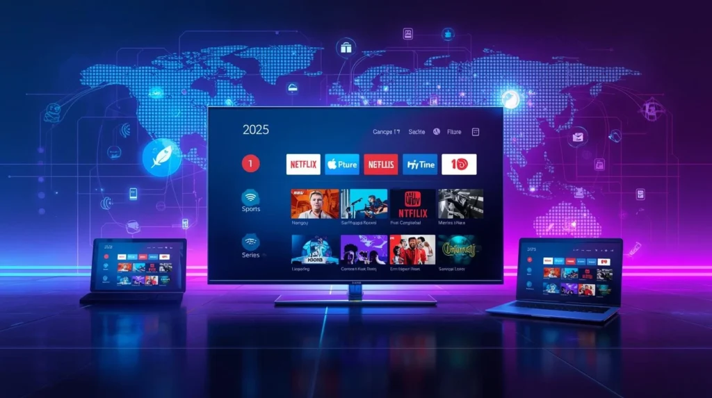 IPTV Free Trial 2026 streaming service on smart TV and mobile devices