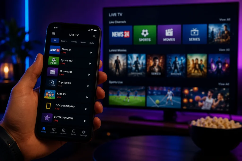 IPTV for Apple TV 4K